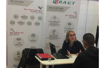 L’équipe RH du groupe RAGT,  présente sur les salons !
