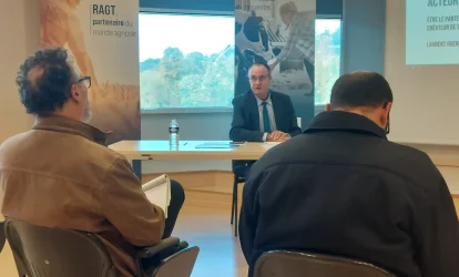 Laurent Guerreiro présente la stratégie 2030 de RAGT